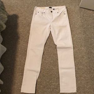J Crew White Jeans
